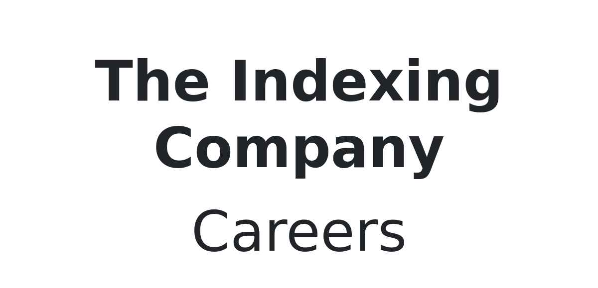 Careers at The Indexing Company