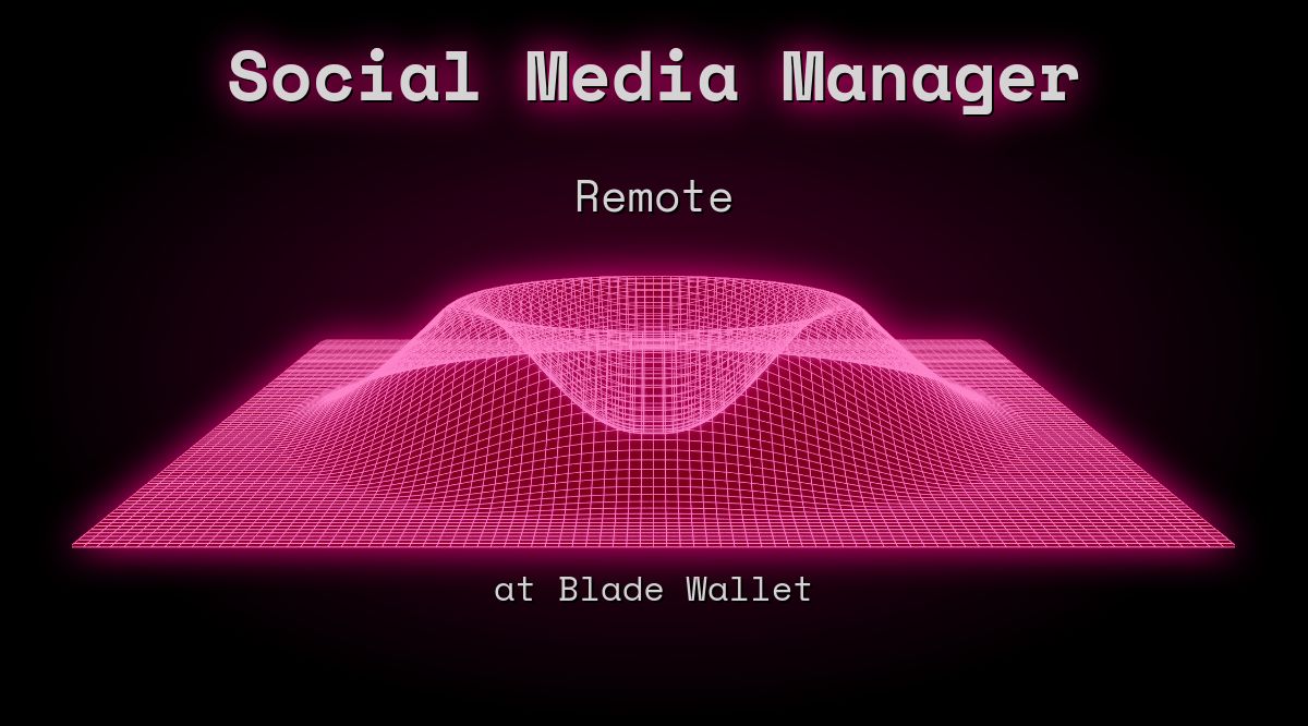 web3-social-media-manager-remote-at-blade-wallet