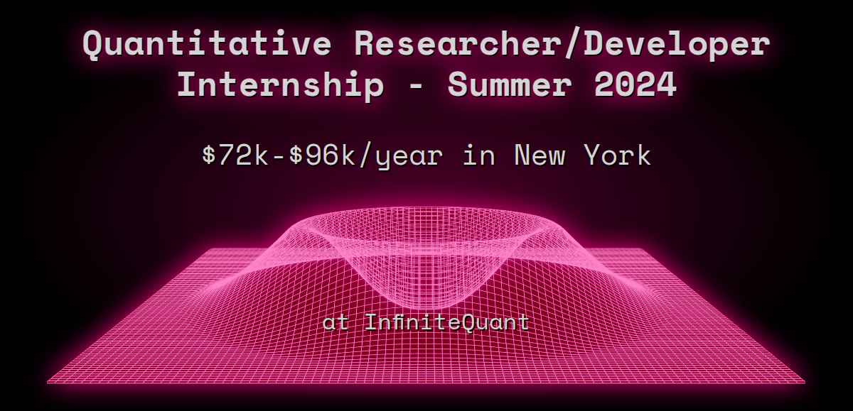 Web3 Quantitative Researcher/Developer Internship Summer 2024 72k