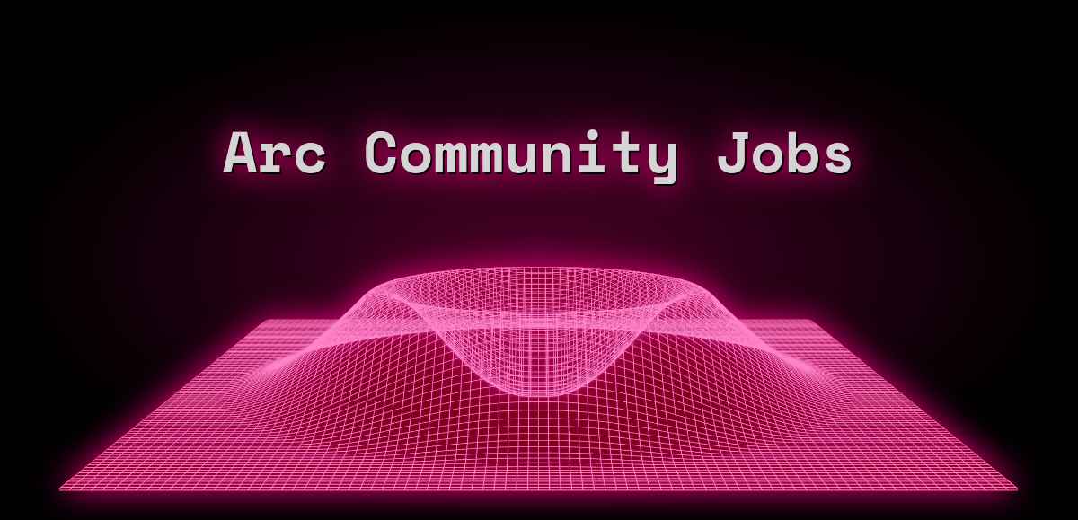 ARC Community Jobs (Sep 2024) 3 Jobs