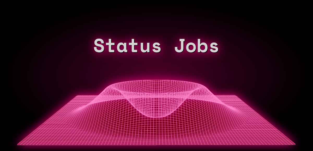 Status Jobs (Jul 2024) Web3 Jobs