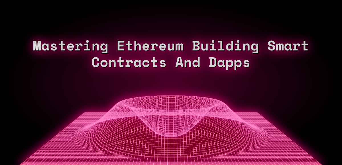 Book Mastering Ethereum