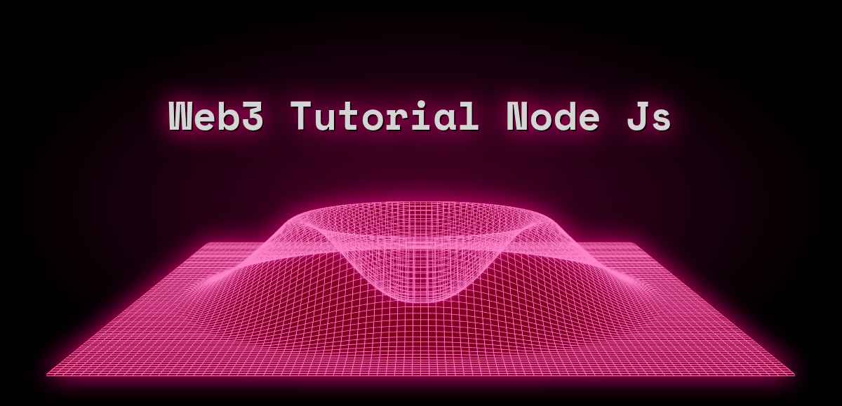 Web3 Tutorial Node Js