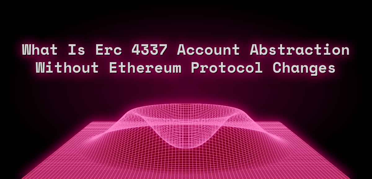 What Is Erc 4337