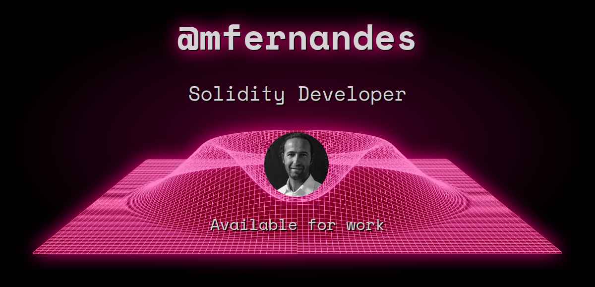 Solidity Developer In Portugal mfernandes Web3 Jobs Solidity developer in portugal mfernandes web3 jobs