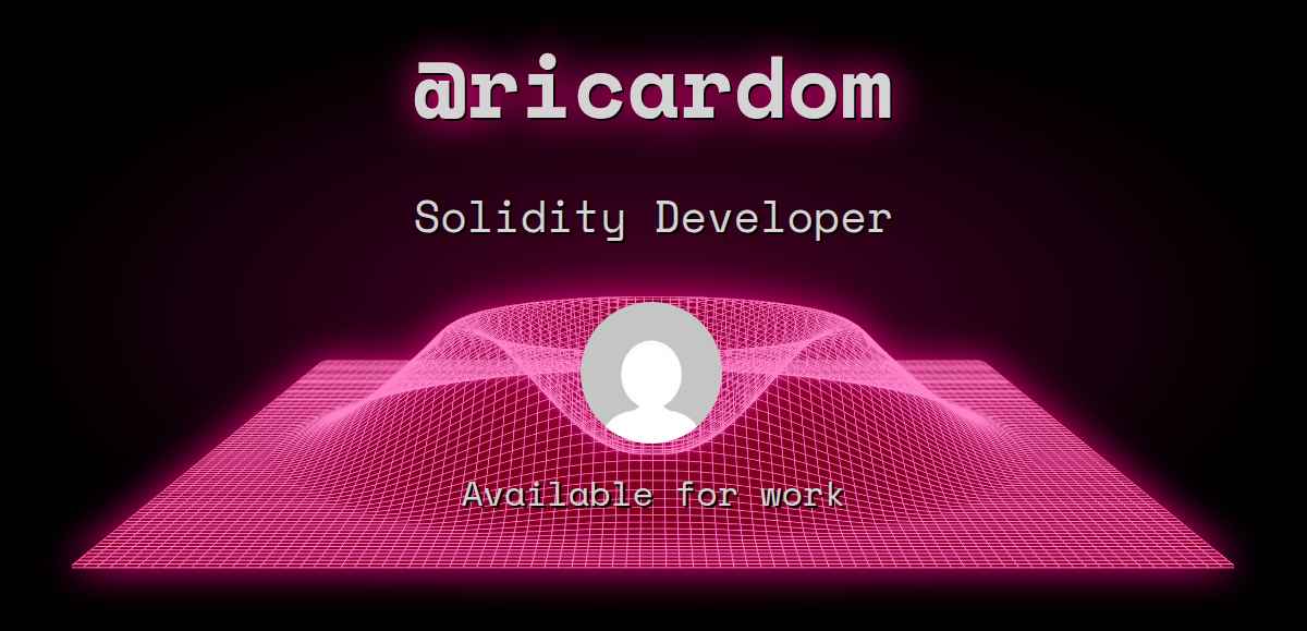 Solidity Developer In Spain ricardom Web3 Jobs Solidity developer in spain ricardom web3 jobs