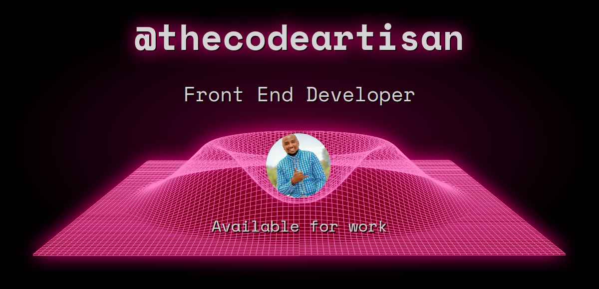 Web3 Front End Developer in Kenya: @thecodeartisan | Web3 Jobs