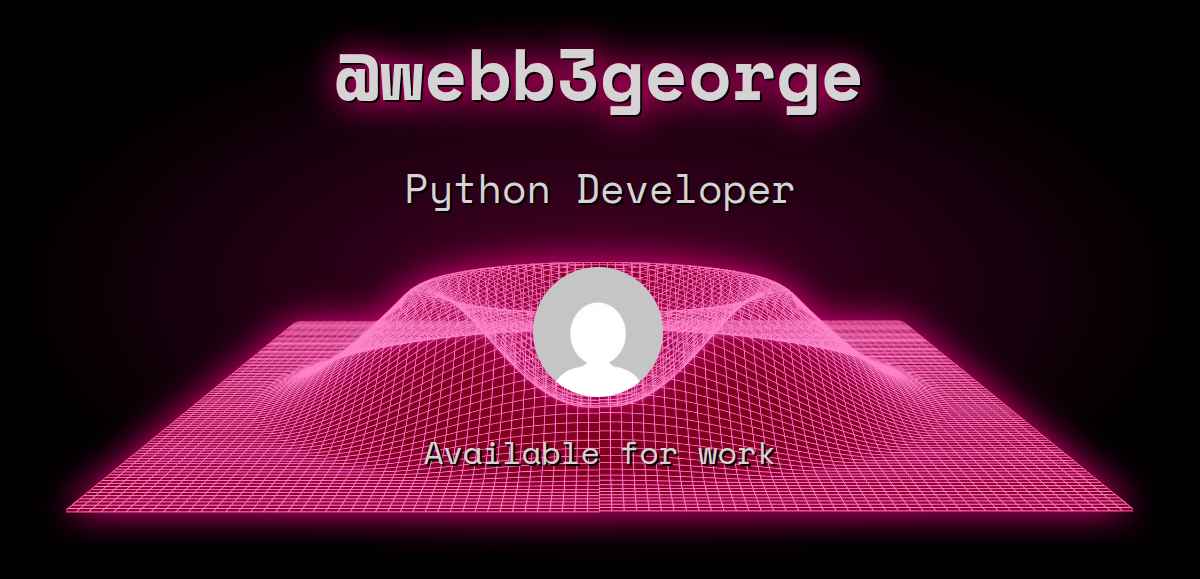 Web3 Python Developer in Germany: @webb3george | Web3 Jobs